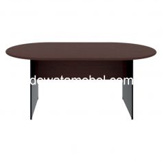 Oval Meeting Table Size 180 - EXPO MPM 180 / Mahogany 